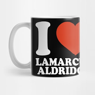 Graphic I Love LaMarcus Personalized Name Sports Mug